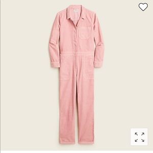 NWT J. Crew foundry garment dyed corduroy coverall jumpsuit / Size 2